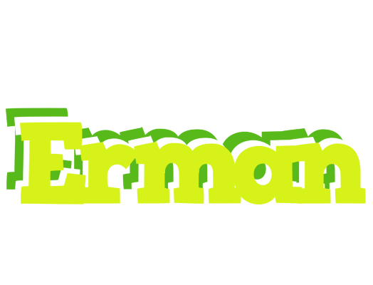Erman citrus logo