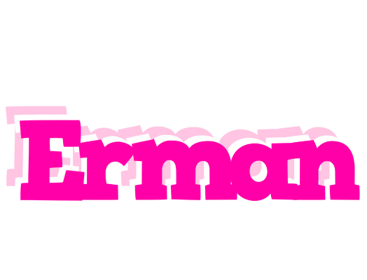 Erman dancing logo