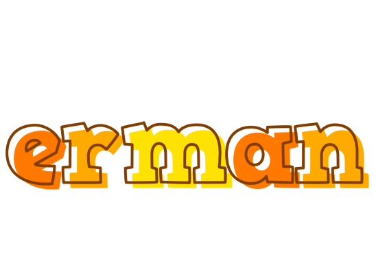 Erman desert logo