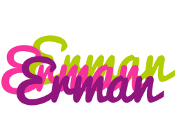 Erman flowers logo