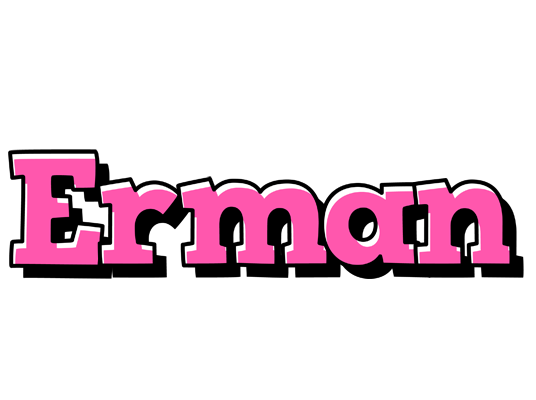 Erman girlish logo