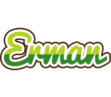 Erman golfing logo