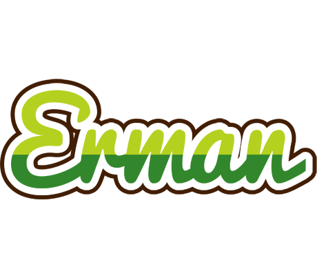 Erman golfing logo