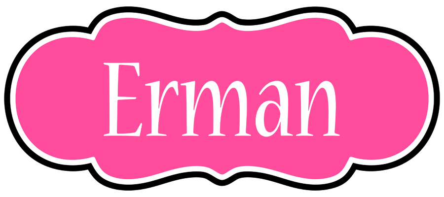 Erman invitation logo