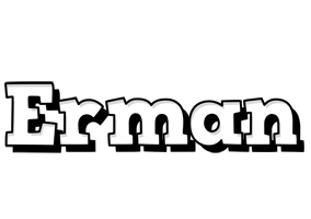 Erman snowing logo
