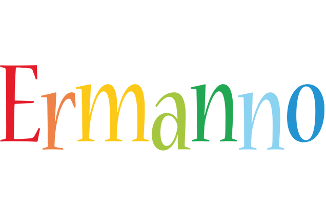 Ermanno birthday logo
