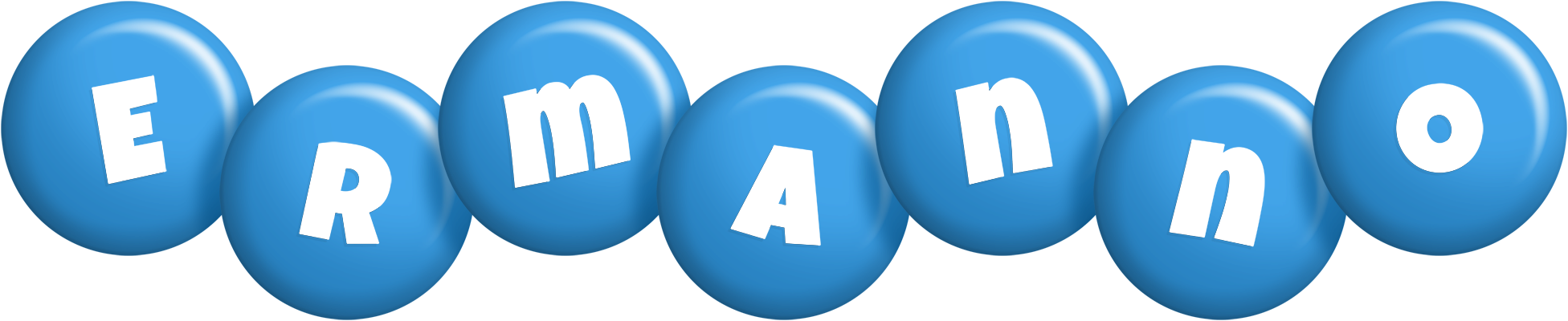 Ermanno candy-blue logo