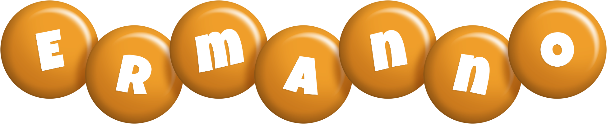 Ermanno candy-orange logo