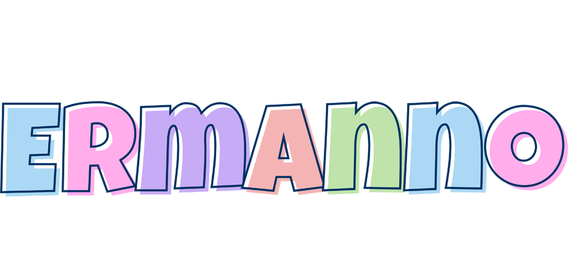 Ermanno pastel logo