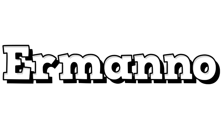 Ermanno snowing logo