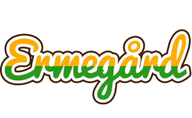 Ermegård banana logo