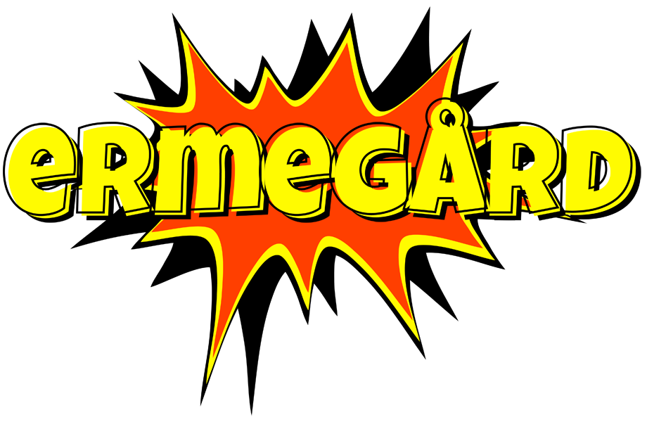 Ermegård bazinga logo