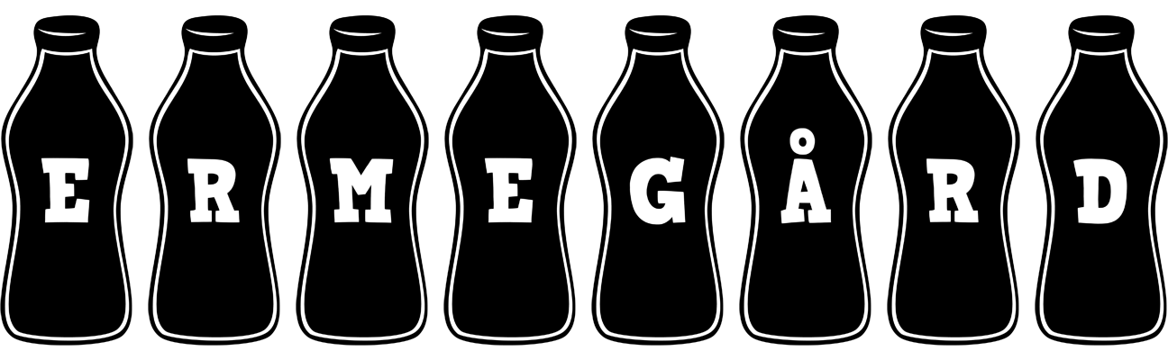 Ermegård bottle logo
