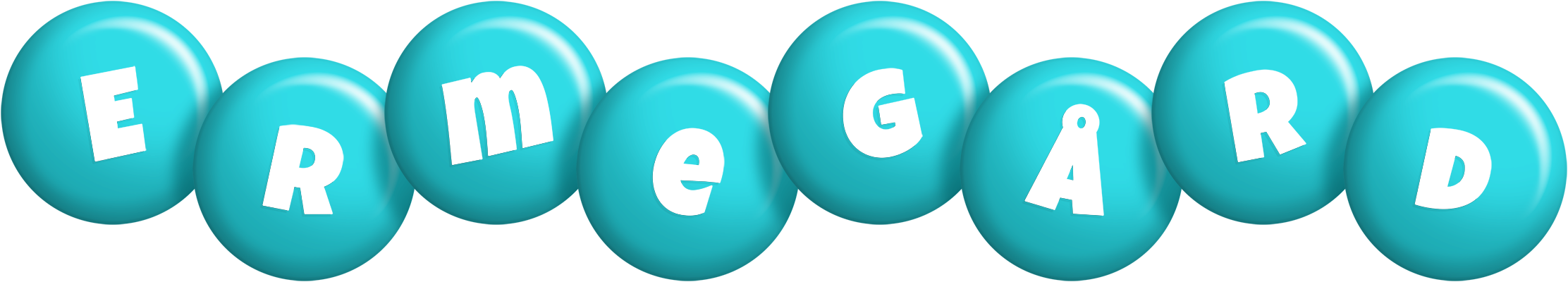 Ermegård candy-azur logo