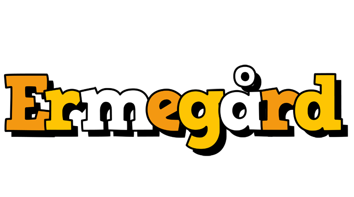 Ermegård cartoon logo
