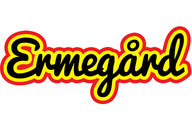 Ermegård flaming logo
