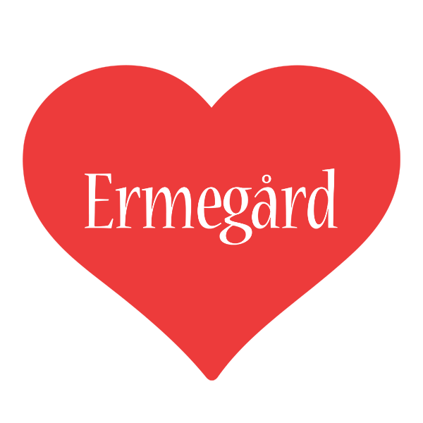 Ermegård love logo