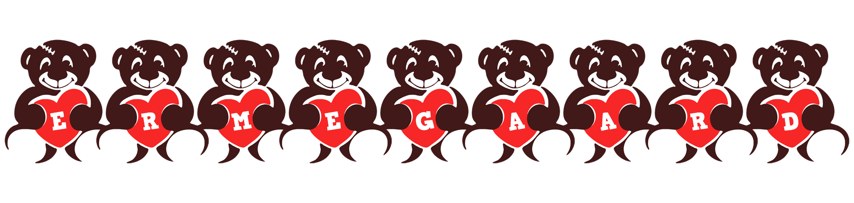 Ermegaard bear logo