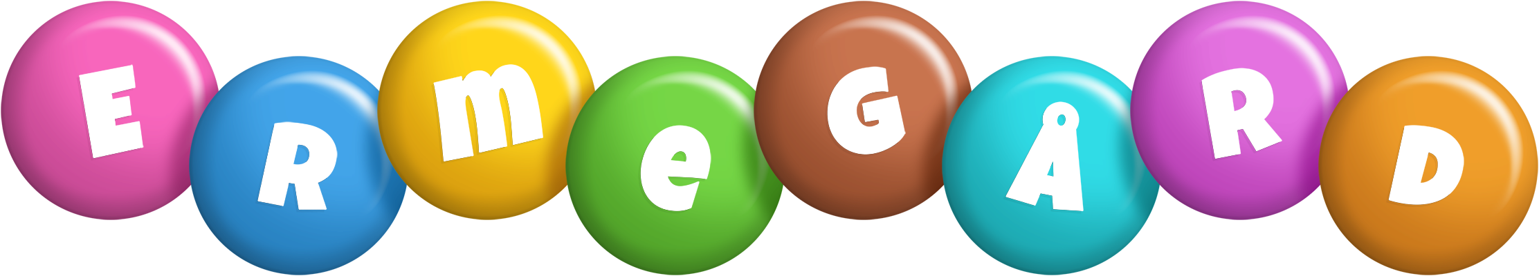 Ermegård candy logo