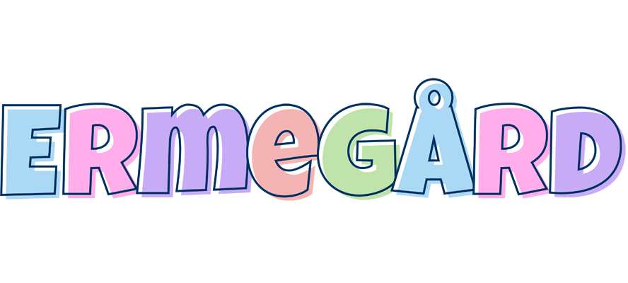 Ermegård pastel logo