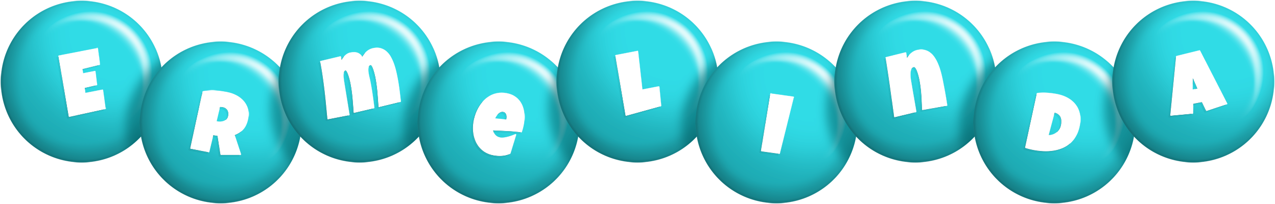 Ermelinda candy-azur logo