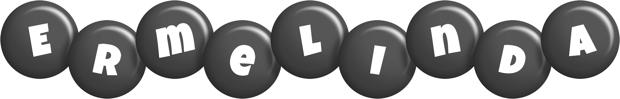 Ermelinda candy-black logo