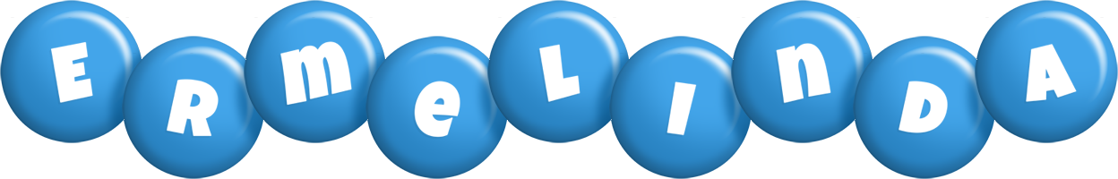 Ermelinda candy-blue logo