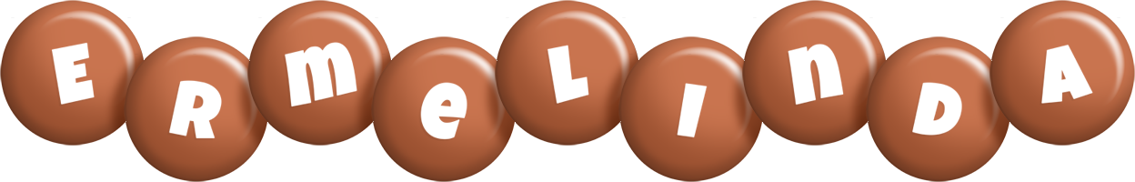 Ermelinda candy-brown logo
