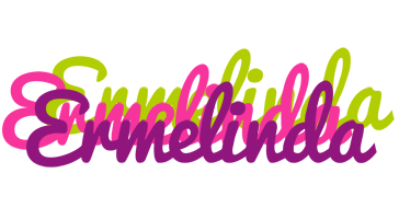 Ermelinda flowers logo