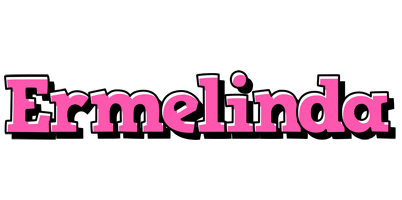 Ermelinda girlish logo