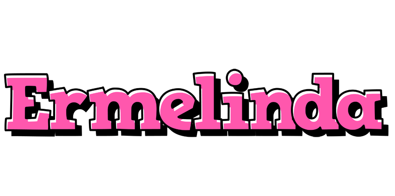 Ermelinda girlish logo