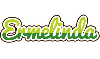 Ermelinda golfing logo