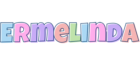 Ermelinda pastel logo