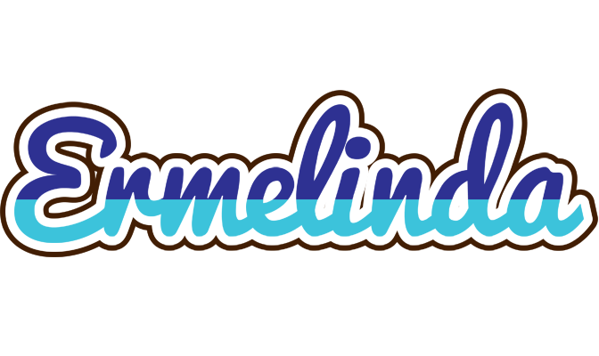 Ermelinda raining logo