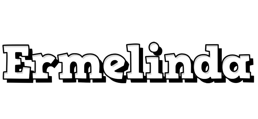 Ermelinda snowing logo