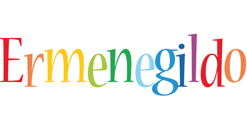Ermenegildo birthday logo