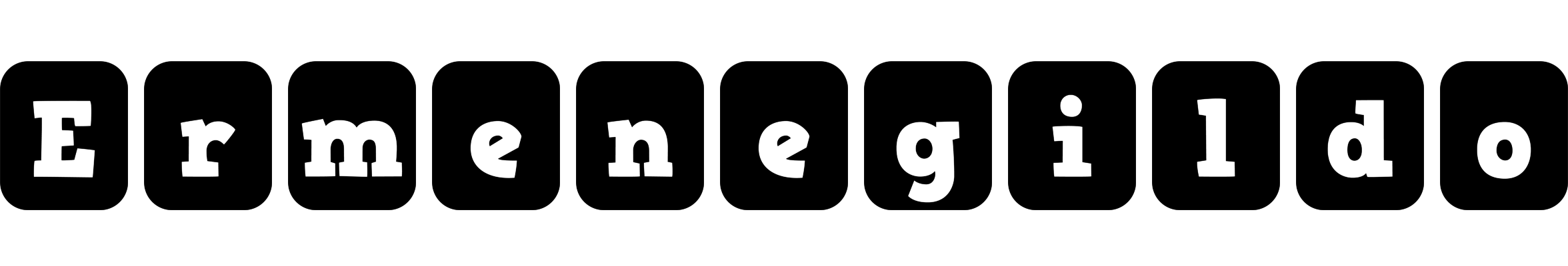 Ermenegildo box logo