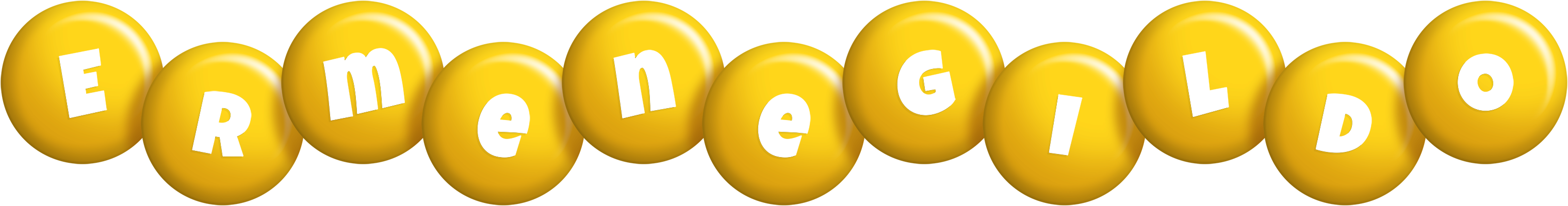 Ermenegildo candy-yellow logo