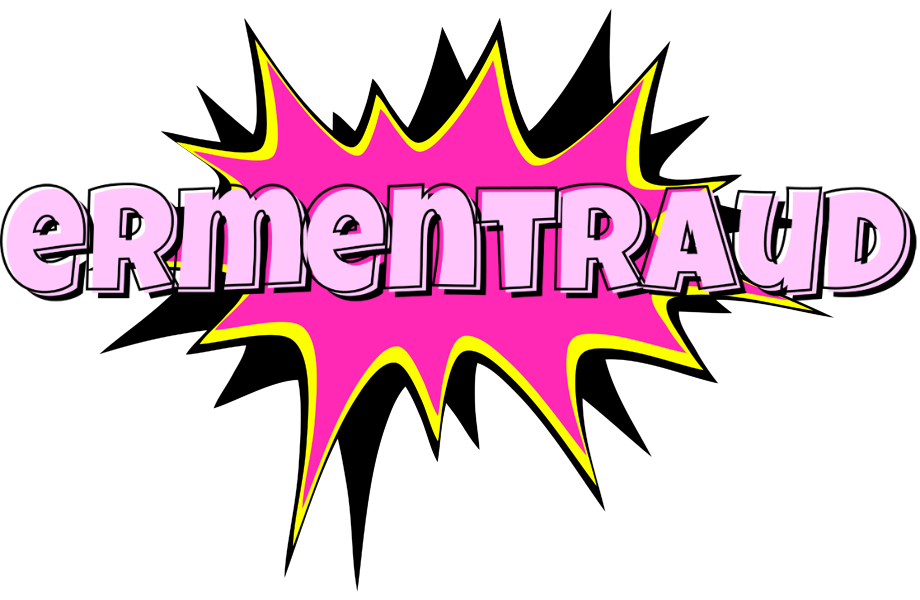 Ermentraud badabing logo