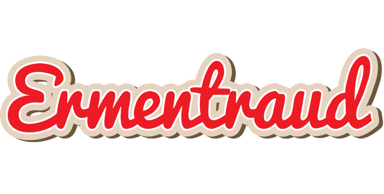 Ermentraud chocolate logo