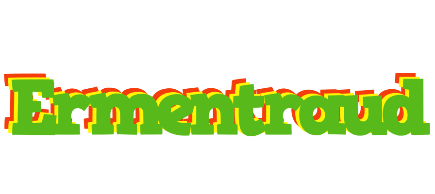 Ermentraud crocodile logo
