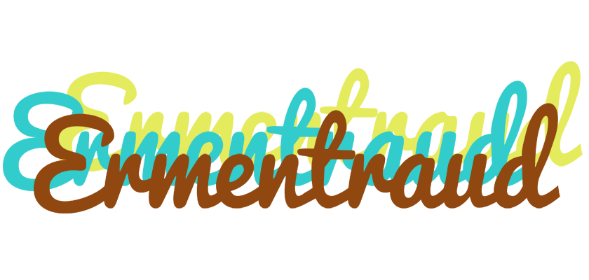 Ermentraud cupcake logo
