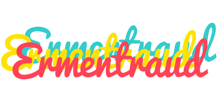 Ermentraud disco logo