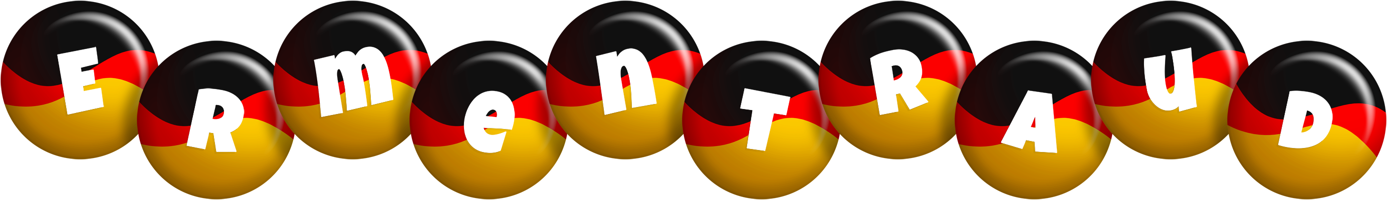 Ermentraud german logo