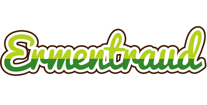 Ermentraud golfing logo