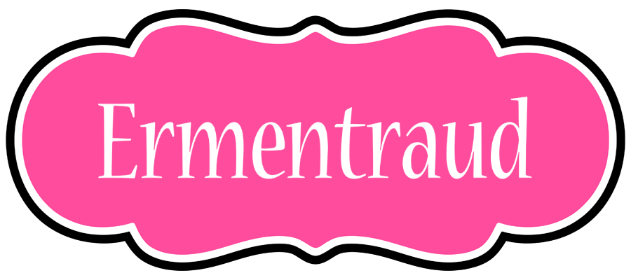 Ermentraud invitation logo