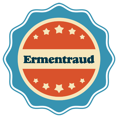 Ermentraud labels logo