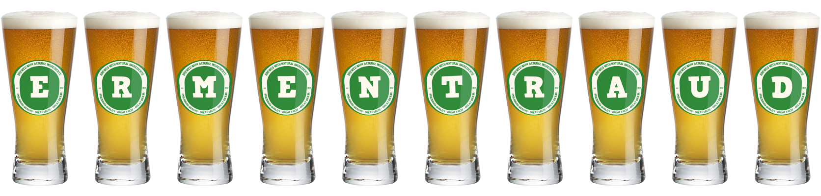 Ermentraud lager logo