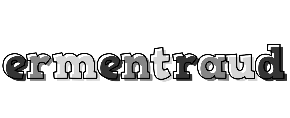 Ermentraud night logo