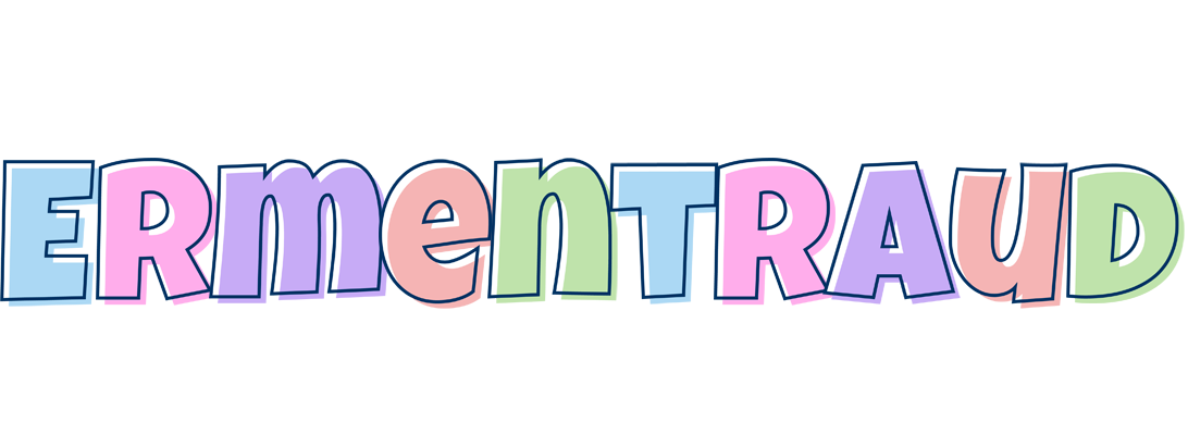 Ermentraud pastel logo